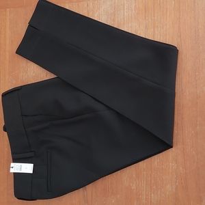 Talbots NWT Hampshire Staright Leg Ankle Pants - Black, Size 4